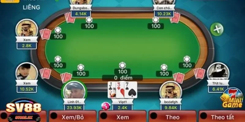 Quy tắc chơi bài Liêng SV88 đúng chuẩn nhất