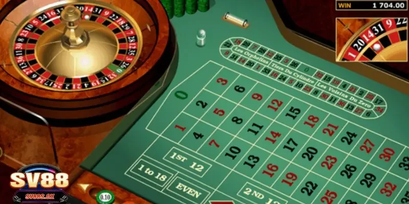 Tìm hiểu về luật chơi cơ bản của bài Roulette SV88