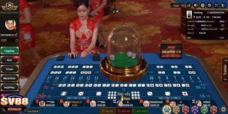 Tài Xỉu Xanh Chín Live